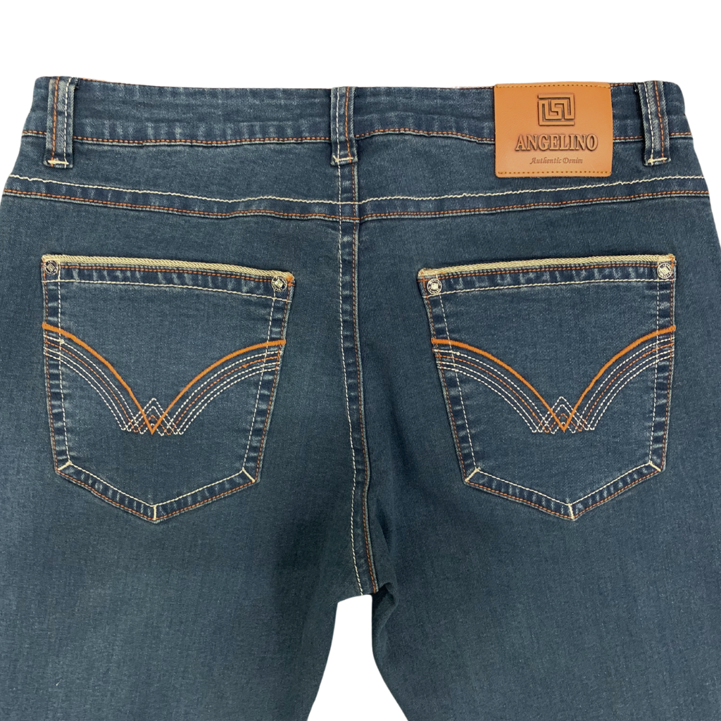 Angelino - Classic Fit - Dirty Indigo Jean -Style D18