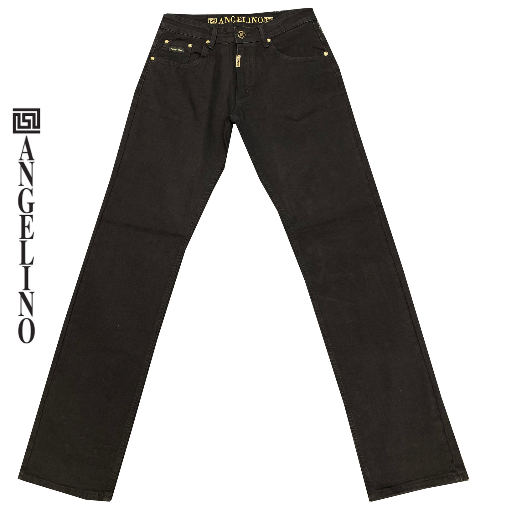 Angelino - Classic Fit -  Black Jean -Style C18