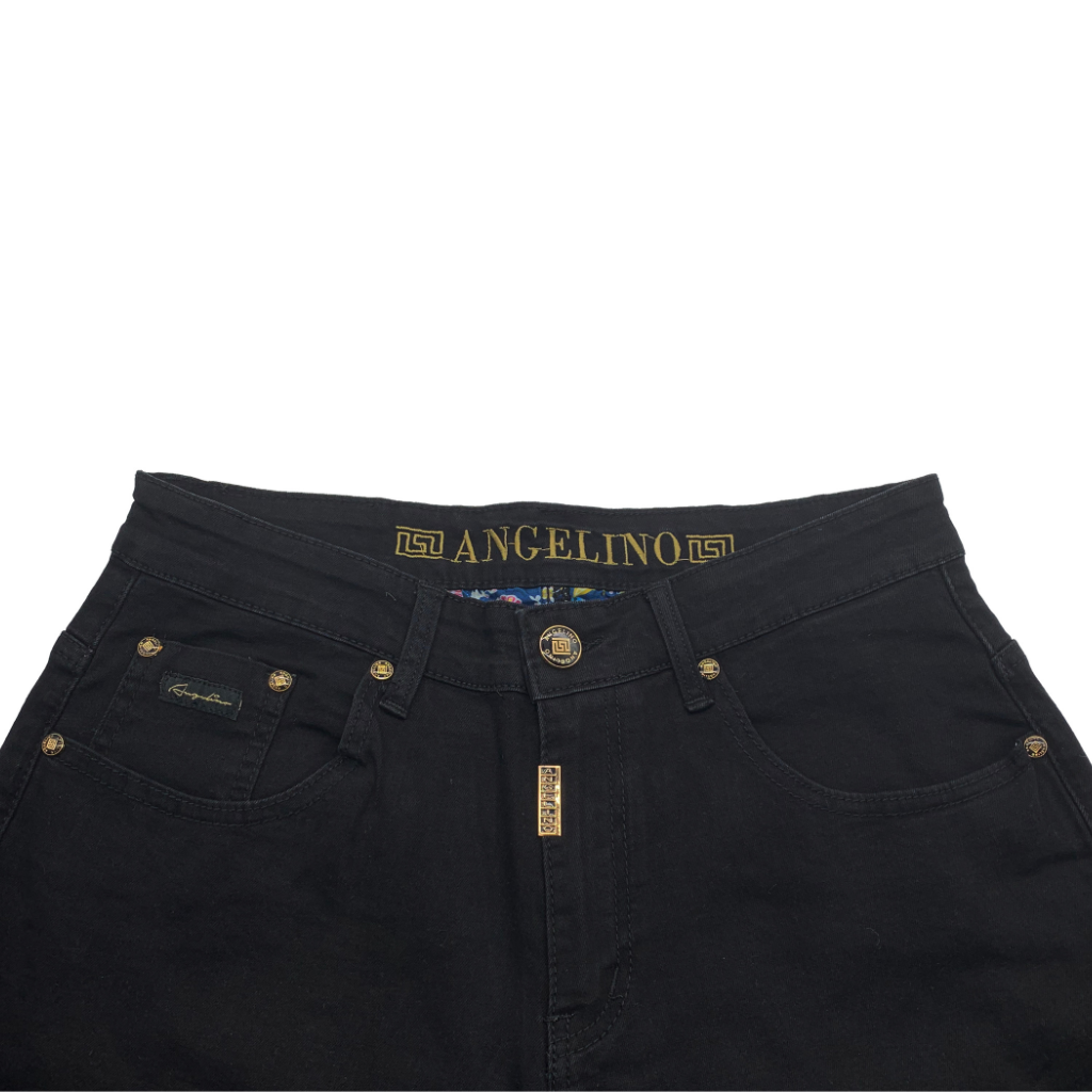Angelino - Classic Fit -  Black Jean -Style C18