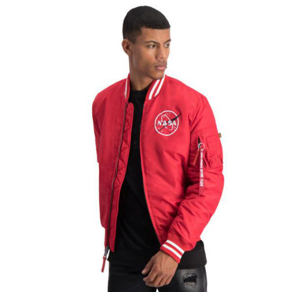 Alpha Industries INC.-Alpha College Jacket-Red