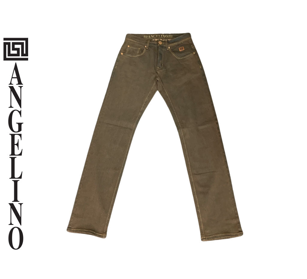 Angelino - Classic Fit - Brown Jean -Style F17B