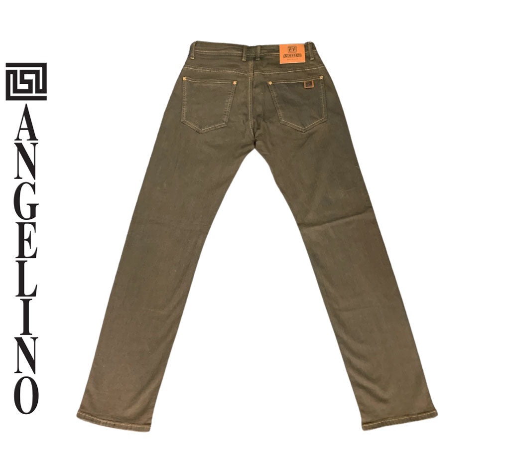 Angelino - Classic Fit - Brown Jean -Style F17B
