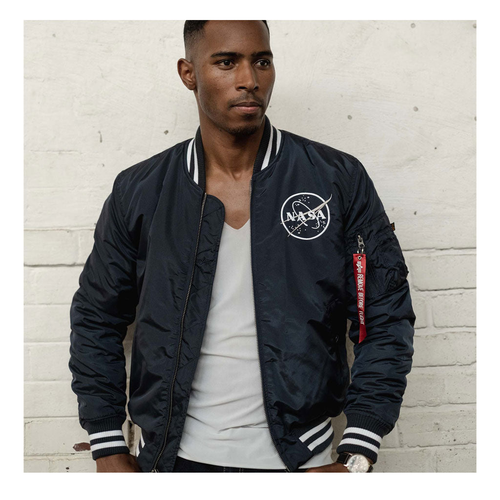 Alpha Industries INC.-Alpha College Jacket-Rep Blue