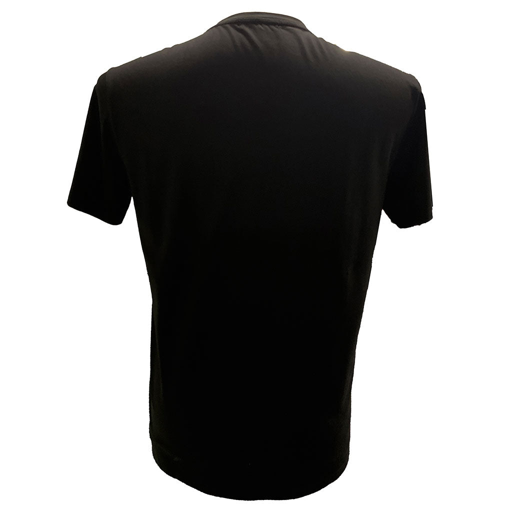 Angelino Black and Gold Chiave Tee Shirt