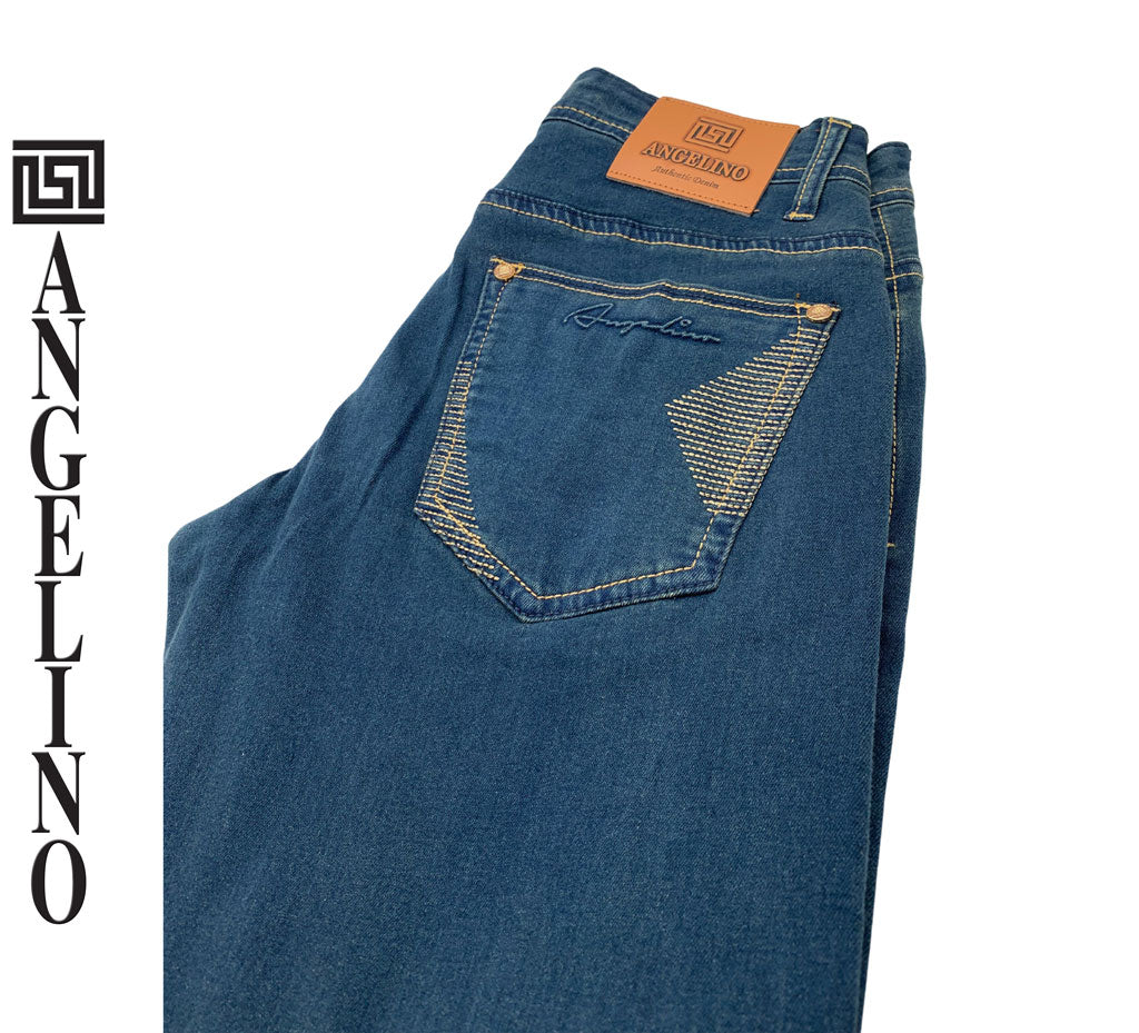Angelino - Classic Fit - Dirty Indigo Jean -Style C17