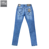 Enrico Coveri Blue Skinny Jeans