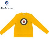 Ben Sherman Target Crew Sweater- Yellow