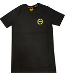 Rossimoda Wreath Tshirt- blk/gold