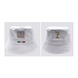 Arbiter Reversible White Bucket Hat