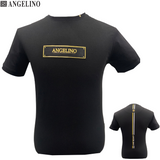 Angelino Black Masarati Tee Shirt