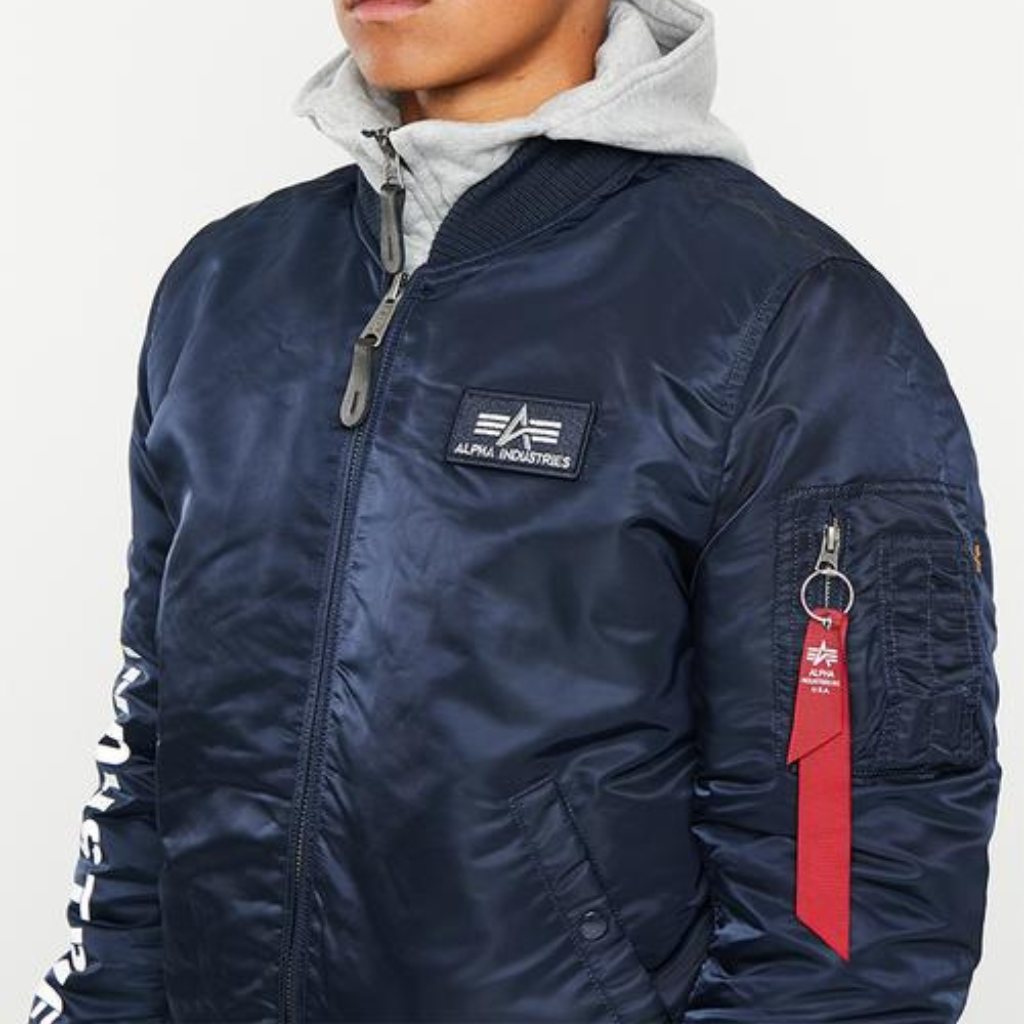 Alpha Industries INC. MA 1 DTEC SPECIAL EDITION JKT Lime Man