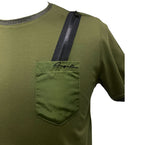 Angelino Olive Green Ottimo Tee Shirt