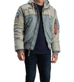 Alpha Industries INC.-AIRTEAM JACKET – SILVER BLUE