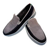Rossimoda  Suede Loafer-Grey