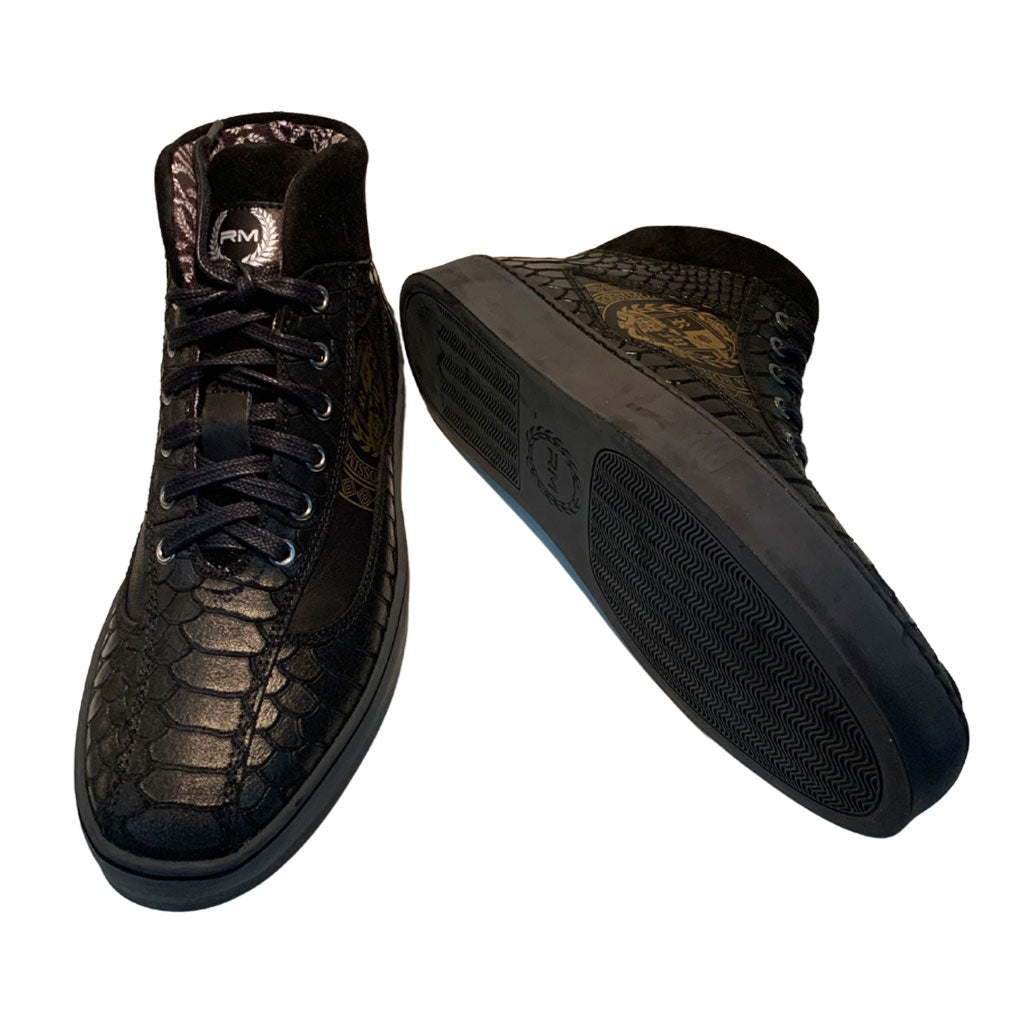 Rossimoda High Sneaker- Black