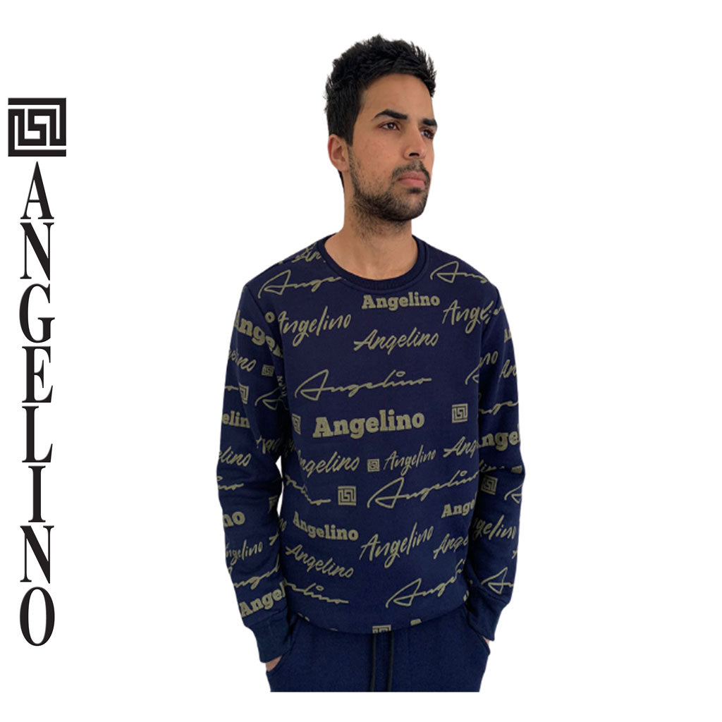 Angelino Vegas Sweater -Navy