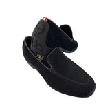 Rossimoda  Suede Loafer-Black