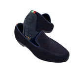 Rossimoda Navy Suede Loafer