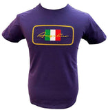 Angelino- Spazio Tee Shirt-Navy